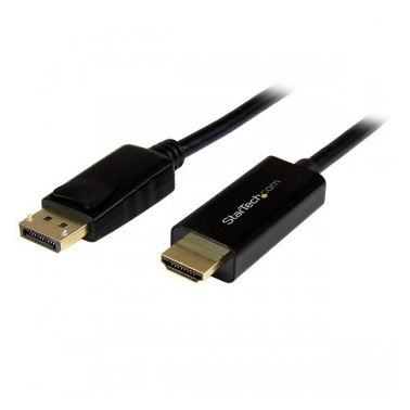 StarTech.com DisplayPort to HDMI Converter Cable - 3 ft (1m) - 4K