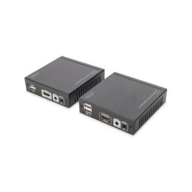 Digitus DS-55502 AV extender AV transmitter & receiver Black