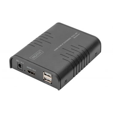 Digitus HDMI KVM IP Extender Receiver, Full HD