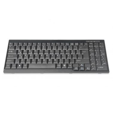 Digitus Keyboard Suitable for TFT Consoles, Turkish Layout