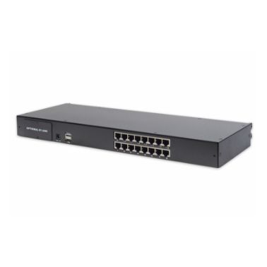 Digitus DS-72217 KVM switch Rack mounting Black