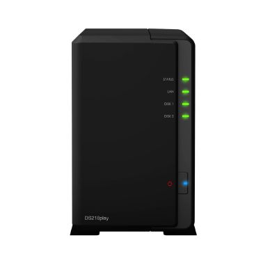 Synology DiskStation DS218play NAS Compact Ethernet LAN Black RTD1296