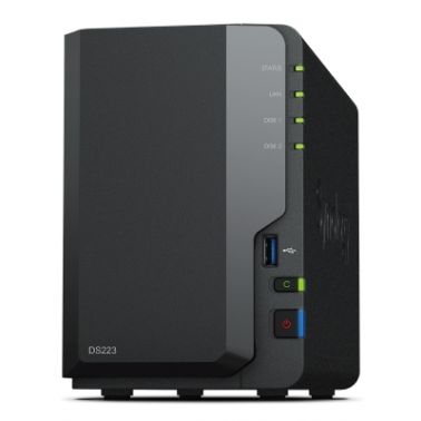 Synology DiskStation DS223 NAS Desktop Ethernet LAN Black RTD1619B