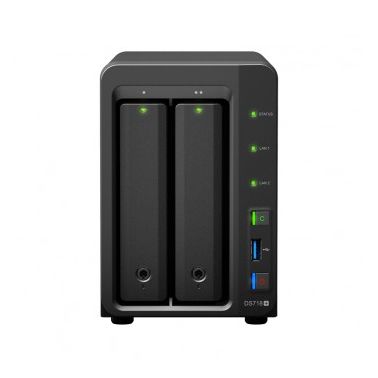 Synology DiskStation DS718+ Ethernet LAN Compact Black NAS