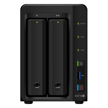 Synology DiskStation DS718+ NAS/storage server Ethernet LAN Desktop Black