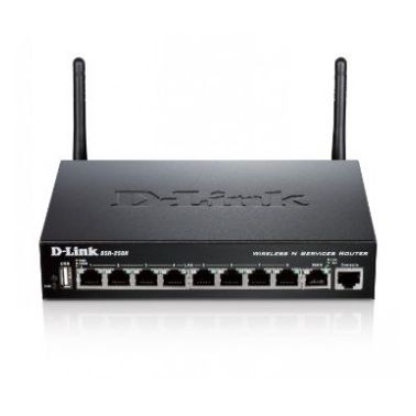D-Link DSR-250N wireless router Single-band (2.4 GHz) Gigabit Ethernet Black