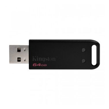 Kingston Technology DataTraveler DT20 USB flash drive 64 GB USB Type-A 2.0 Black