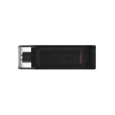 Kingston Technology DataTraveler 70 USB flash drive 128 GB USB Type-C 3.2 Gen 1 (3.1 Gen 1) Black