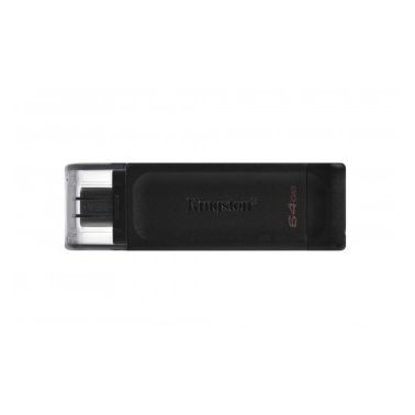 Kingston Technology DataTraveler 70 USB flash drive 64 GB USB Type-C 3.2 Gen 1 (3.1 Gen 1) Black