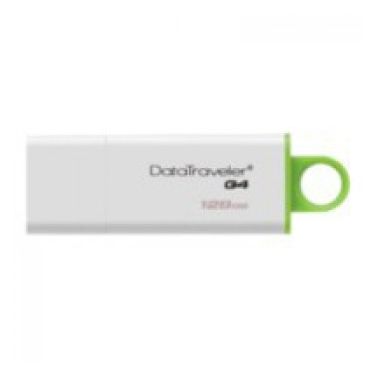 Kingston Technology DataTraveler G4 USB flash drive 128 GB USB Type-A 3.2 Gen 1 (3.1 Gen 1) Green,White