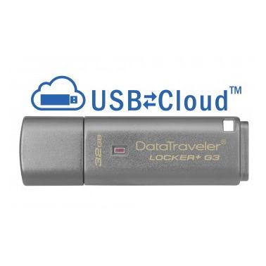 Kingston Technology DataTraveler Locker+ G3 32GB USB flash drive USB Type-A 3.2 Gen 1 (3.1 Gen 1) Silver