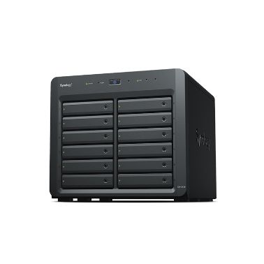 Synology DX1215II storage drive enclosure HDD/SSD enclosure Black 2.5/3.5"