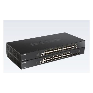 D-Link DXS-1210-28S network switch Managed 10G Ethernet (100/1000/10000) Black 1U