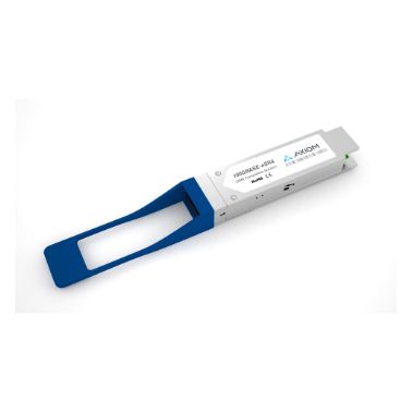 Axiom E100G-QSFP-ESR4-AX - QSFP28 transceiver module (equivalent to: Ruckus E100G-QSFP-ESR4) - 100 Gigabit Ethernet - 100GBase-ESR4 - MPO multi-mode - up to 984 ft - 850 nm