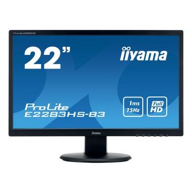 iiyama ProLite E2283HS-B3 LED display 54.6 cm (21.5") Full HD Flat Matt Black