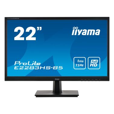 iiyama ProLite E2283HS-B5 LED display 54.6 cm (21.5") 1920 x 1080 pixels Full HD Black
