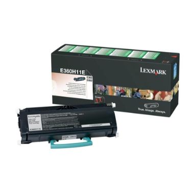 Lexmark E360H11E Toner black, 9K pages  5% coverage