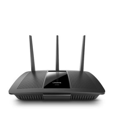 Linksys AC1900 wireless router Dual-band (2.4 GHz / 5 GHz) Gigabit Ethernet Black