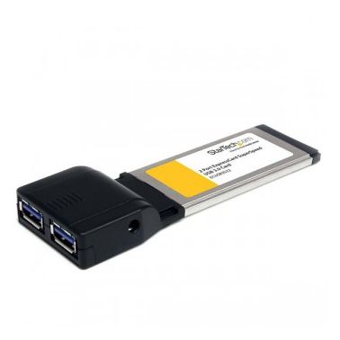 StarTech.com 2 Port ExpressCard SuperSpeed USB 3.0 Card Adapter with UASP Support