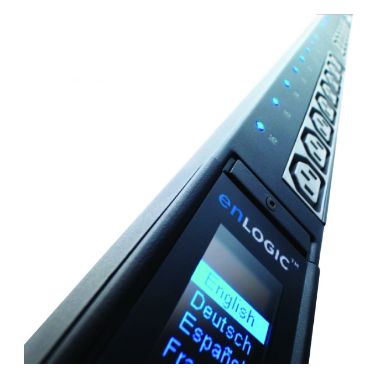 Cablenet Enlogic EN Metered Horizontal 1U PDU 16A (12)C13 (4)C19 + 16A IEC309