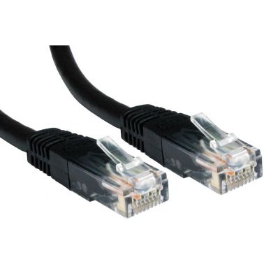 TARGET RJ45 (M) to RJ45 (M) CAT6 3m Black OEM Moulded Boot Copper UTP Network Cable