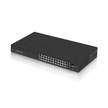 Ubiquiti Networks ES-24-LITE network switch Managed Gigabit Ethernet (10/100/1000) Black 1U