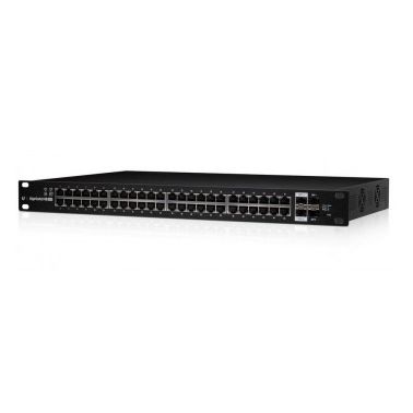 Ubiquiti ES-48-750W network switch Managed L2/L3 Gigabit Ethernet (10/100/1000) Black 1U PoE