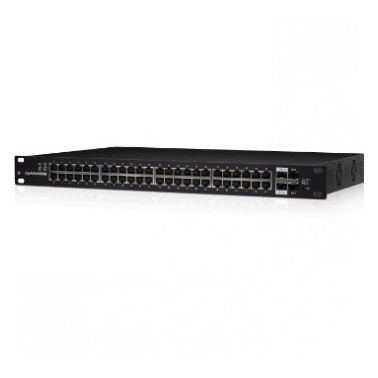 Ubiquiti ES-48-LITE network switch Managed Gigabit Ethernet (10/100/1000) Black 1U