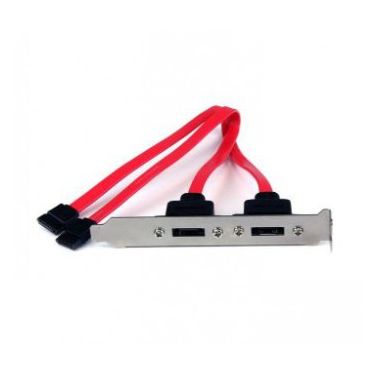 StarTech.com 2 Port SATA to eSATA Slot Plate Bracket