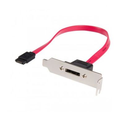 StarTech.com 1ft Low Profile SATA to eSATA Plate Adapter