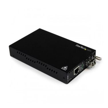 StarTech.com OAM Managed Gigabit Ethernet Fiber Media Converter - Multi Mode LC 550m - 802.3ah Compliant