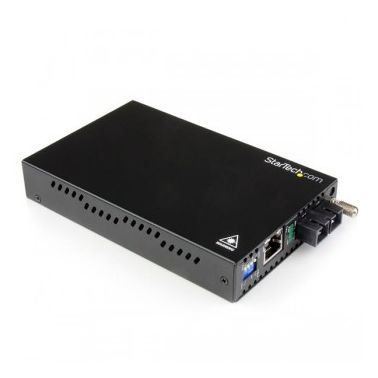 StarTech.com Gigabit Ethernet Single Mode Fiber Media Converter SC 40 km - 1000 Mbps