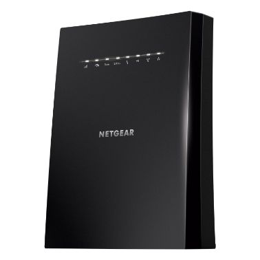 Netgear EX8000-100EUS wireless router Gigabit Ethernet Tri-band 4G Black