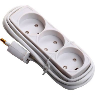 E-Line Plast Power Strip 3-way C