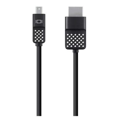 Belkin Mini DisplayPort to HDTV Cable 1.8 m HDMI Black