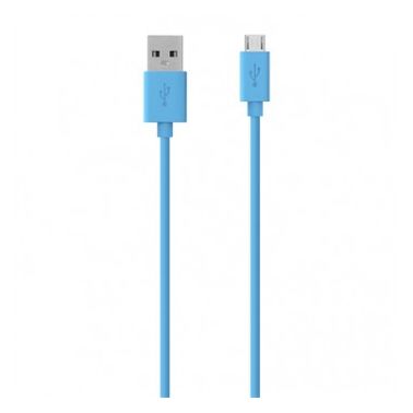 Belkin F2CU012BT2M-BLU USB cable 2 m 2.0 USB A Micro-USB B Blue