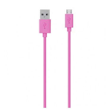 Belkin F2CU012BT2M-PNK USB cable 2 m 2.0 USB A Micro-USB B Pink