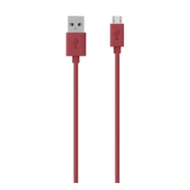 Belkin F2CU012BT2M-RED USB cable 2 m 2.0 USB A Micro-USB B