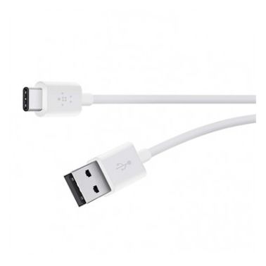 Belkin Mixit USB-A/USB-C, 1.8m USB cable 2.0 USB A USB C White