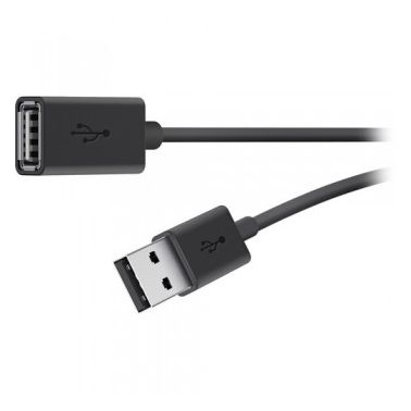 Belkin USB 2.0 A M/F 4.8m USB cable USB A Black