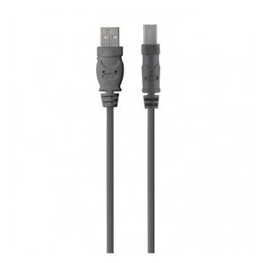 Belkin USB 2.0 A - USB 2.0 B, 3m USB cable USB A USB B Grey