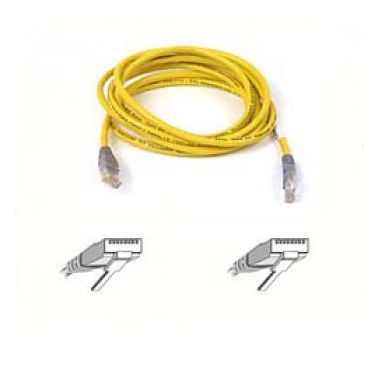 Belkin F3X126B01M networking cable 1 m Yellow