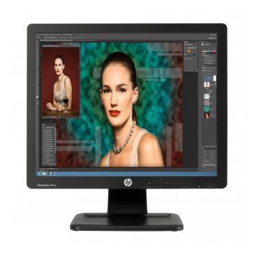 HP ProDisplay P17A 43.2 cm (17") 1280 x 1024 pixels LED Black