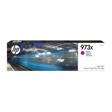 HP F6T82AE/973X Ink cartridge magenta, 7K pages ISO/IEC 24711 82ml for HP PageWide P 55250/Pro 452/Pro 477