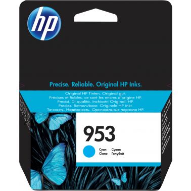 HP F6U12AE/953 Ink cartridge cyan, 630 pages 9ml for HP OfficeJet Pro 7700/8210/8710