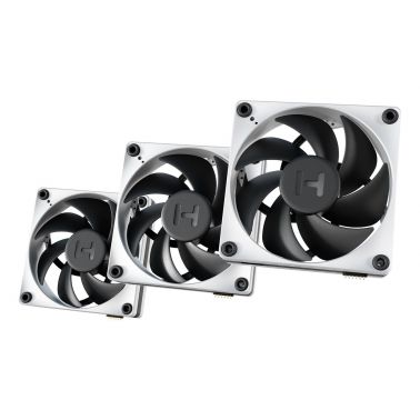 HYTE THICC FP12 Computer case Fan 12 cm Black, White 3 pc(s)