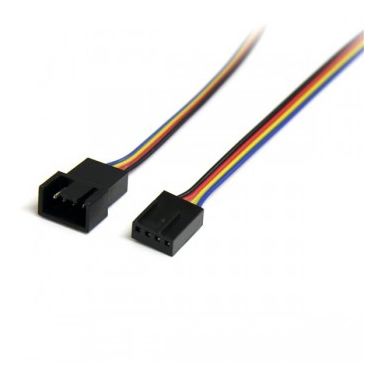 StarTech.com 12in 4 Pin Fan Power Extension Cable - M/F