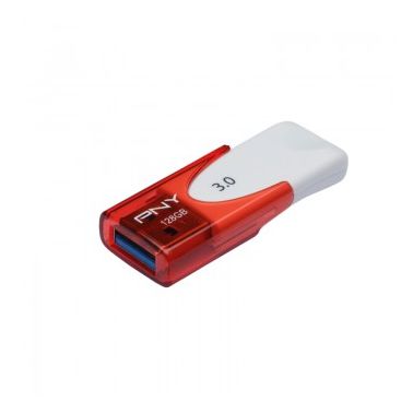 PNY Attach 4 3.0 128GB USB flash drive USB Type-A 3.2 Gen 1 (3.1 Gen 1) Red,White
