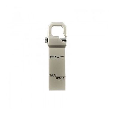 PNY Hook 3.0 USB flash drive 128 GB USB Type-A 3.2 Gen 1 (3.1 Gen 1) Silver