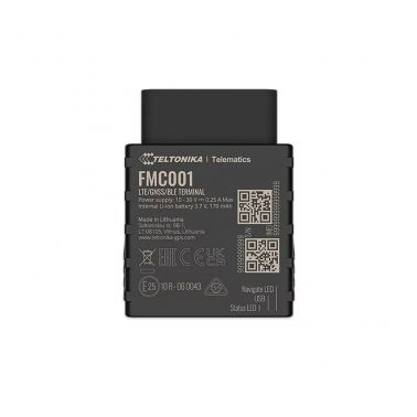 Teltonika Telematics FMC001 4G LTE Cat1 OBD GNSS Bluetooth Advanced GPS Tracker - FMC0015ULY01